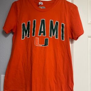 Fanatics Bright Orange Miami T-shirt